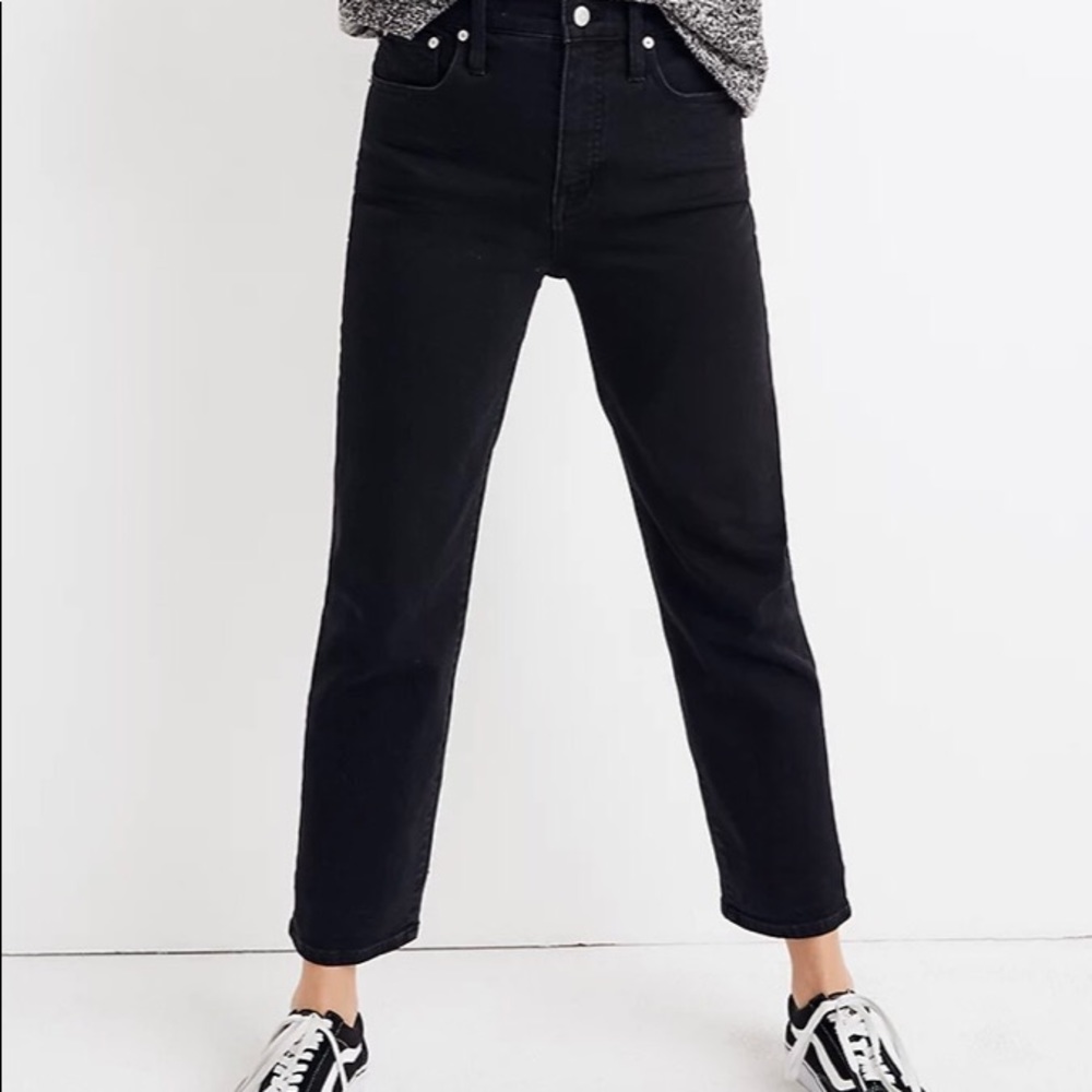 Madewell Classic Straight Jeans in Lunar Wash 24